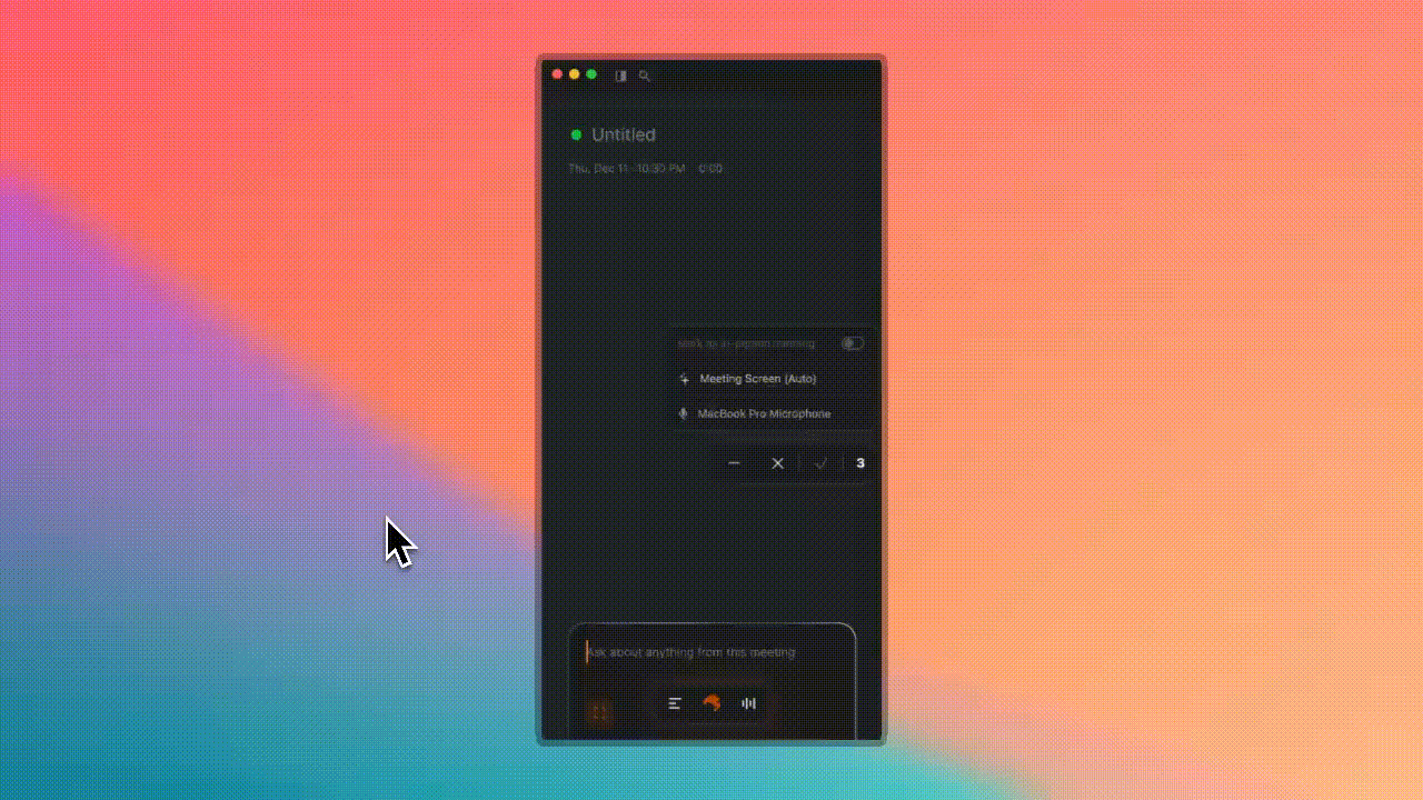 Relora v1.7 Smarter Screenshots - automatically detects and captures meeting screen